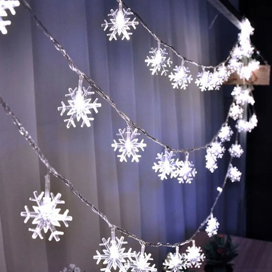 10M 60Leds USB Christmas Snowflakes LED String Light 8 Modes Display Fairy Lights Xmas tree New Year Party Decoration Lighting
10M 60Leds USB Christmas Snowflakes LED String Light 8 Modes Display Fairy Lights Xmas tree New Year Party Decoration Lighting