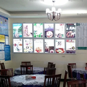 10PCS Ultra Slim Aluminum Frame LED Illuminated Menu Light Box Signs A2 Fast Food Store Menu Boards
10PCS Ultra Slim Aluminum Frame LED Illuminated Menu Light Box Signs A2 Fast Food Store Menu Boards