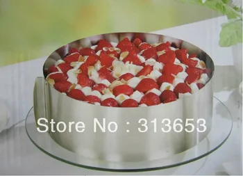 Stainless steel adjustable 6"-12" round cake mold/ baking mold/cake pan- free shipping
Stainless steel adjustable 6"-12" round cake mold/ baking mold/cake pan- free shipping