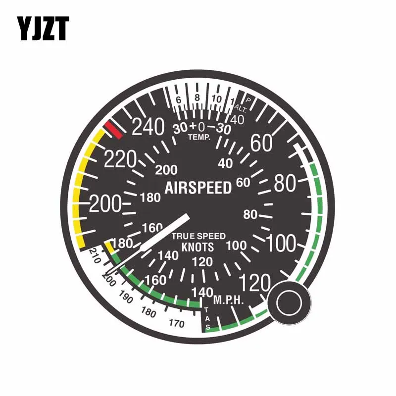 YJZT 11CM*11CM Car Helmet Car Sticker Airspeed Indicator FAA Air Force Accessories Decal 6-2175
YJZT 11CM*11CM Car Helmet Car Sticker Airspeed Indicator FAA Air Force Accessories Decal 6-2175