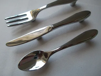 Fixmee Hot ! New 3pcs Creative Spoon Knife Fork Kitchen Cabinet Lockers Closet Drawer Handle Handles Pulls Knob 76mm Home
Fixmee Hot ! New 3pcs Creative Spoon Knife Fork Kitchen Cabinet Lockers Closet Drawer Handle Handles Pulls Knob 76mm Home