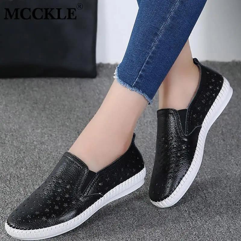 MCCKLE Women Flat Shoes Hollow Out Casual Loafers Female Fashion Platform Slip On Moccasins Breathable Comfort Ladies Footwear
MCCKLE Women Flat Shoes Hollow Out Casual Loafers Female Fashion Platform Slip On Moccasins Breathable Comfort Ladies Footwear