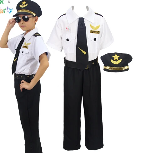 2016 Hot sale chinese pilot costume pilot uniform halloween costumes for children Cosplay clothing Halloween costume
2016 Hot sale chinese pilot costume pilot uniform halloween costumes for children Cosplay clothing Halloween costume