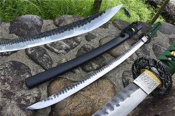 HandMade Japanese Samurai Sword Katana Super Sharp T1095 High Manganese Steel Blade Wood Sheath Full Tang
HandMade Japanese Samurai Sword Katana Super Sharp T1095 High Manganese Steel Blade Wood Sheath Full Tang