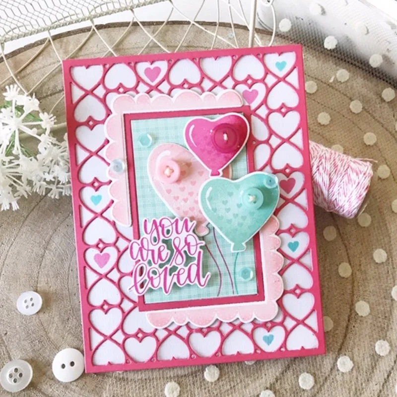 Stamps Dies Scrapbooking Heart Love Frame Metal Cutting New 2019 Card Making craft Die Cut Embossing Stencil Paper Template DIY
Stamps Dies Scrapbooking Heart Love Frame Metal Cutting New 2019 Card Making craft Die Cut Embossing Stencil Paper Template DIY