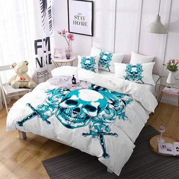 Sword and Skull Comforter Bedding Sets Blue Sea Duvet Cover Set Gangster King Size Bedding Set 3d Home Textile 3pcs Bed Linen 25
Sword and Skull Comforter Bedding Sets Blue Sea Duvet Cover Set Gangster King Size Bedding Set 3d Home Textile 3pcs Bed Linen 25