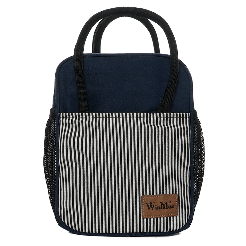 New Striped Print Lunch Bag Keep Food Fresh Lunch Cooler Bag Waterproof Picnic Bag Storage Thermal Insulated Business Lunch Bags
New Striped Print Lunch Bag Keep Food Fresh Lunch Cooler Bag Waterproof Picnic Bag Storage Thermal Insulated Business Lunch Bags