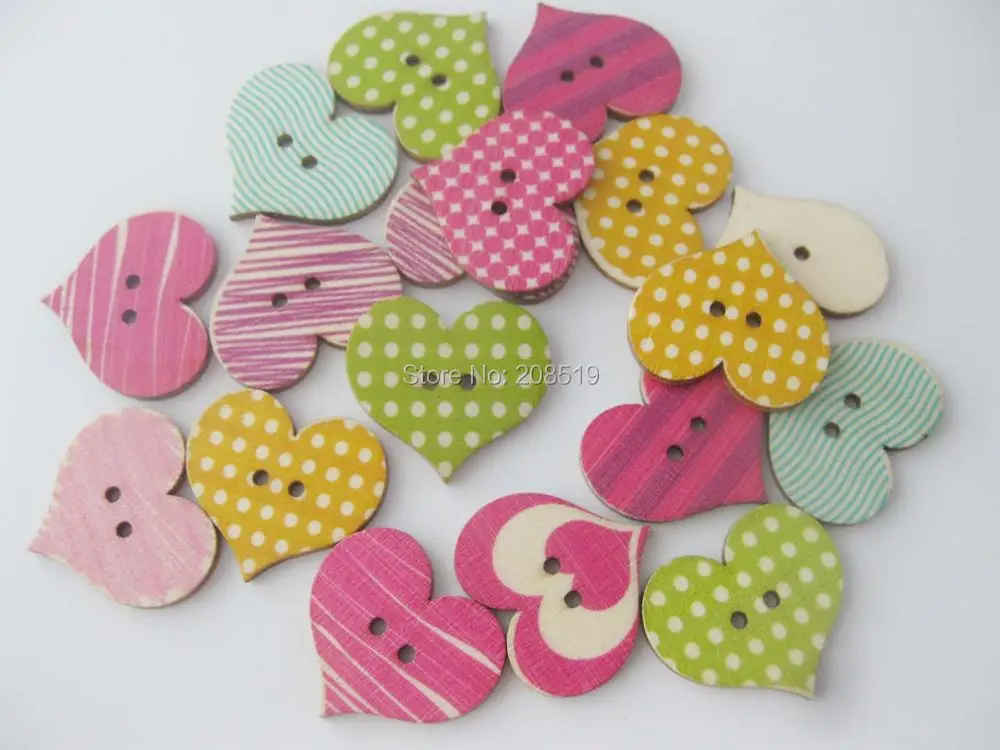 WBNOAA 23MM*26MM Nature wooden printed heart shape sewing buttons mix 120pcs baby button DIY supplies
WBNOAA 23MM*26MM Nature wooden printed heart shape sewing buttons mix 120pcs baby button DIY supplies