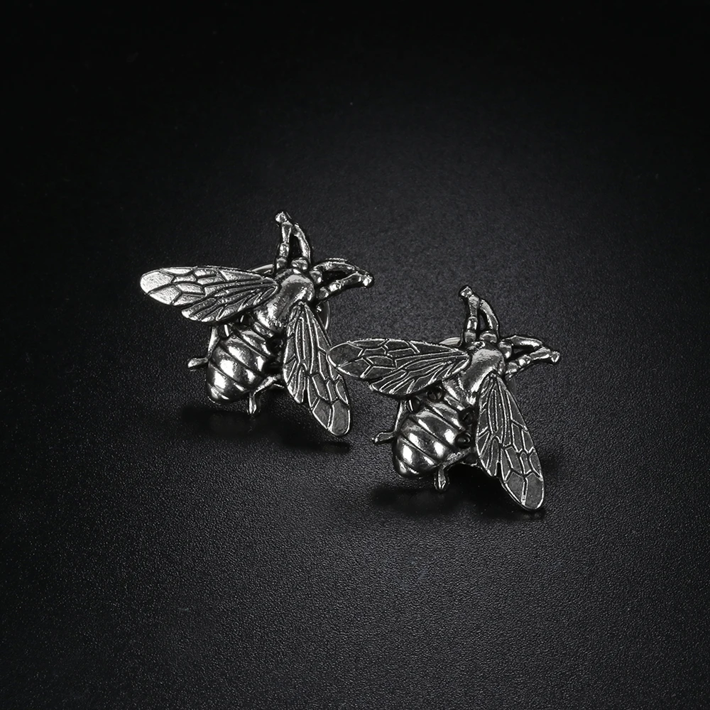 1Pair/1PCS Women Small Fresh Bee Brooches Retro Men Metal Gold Silver Color Vintage Suit Collar Pins Fashion Cloth Accessory
1Pair/1PCS Women Small Fresh Bee Brooches Retro Men Metal Gold Silver Color Vintage Suit Collar Pins Fashion Cloth Accessory