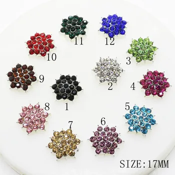 ZMASEY 10pcs/lot 17mm Multicolor Star Rhinestone Metal Buttons Alloy Button for Wedding Bouquent Hair Ribbon Craft Decoration
ZMASEY 10pcs/lot 17mm Multicolor Star Rhinestone Metal Buttons Alloy Button for Wedding Bouquent Hair Ribbon Craft Decoration