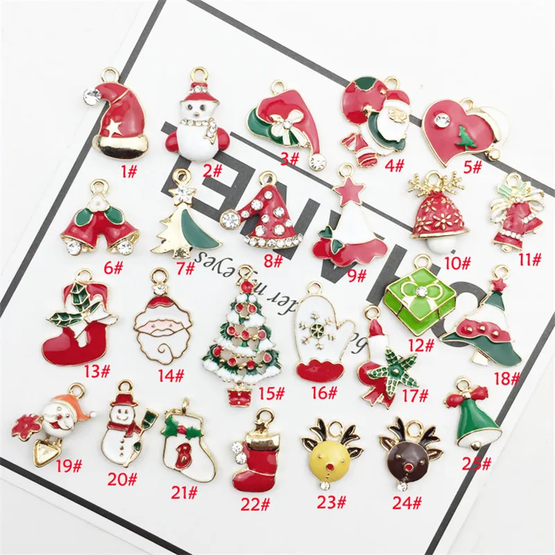 10Pcs/lot Nightmare Before Christmas Jewelry Accessory DIY Santa Charms Crystal Alloy Pendant For DIY Bracelet Necklace Finding
10Pcs/lot Nightmare Before Christmas Jewelry Accessory DIY Santa Charms Crystal Alloy Pendant For DIY Bracelet Necklace Finding