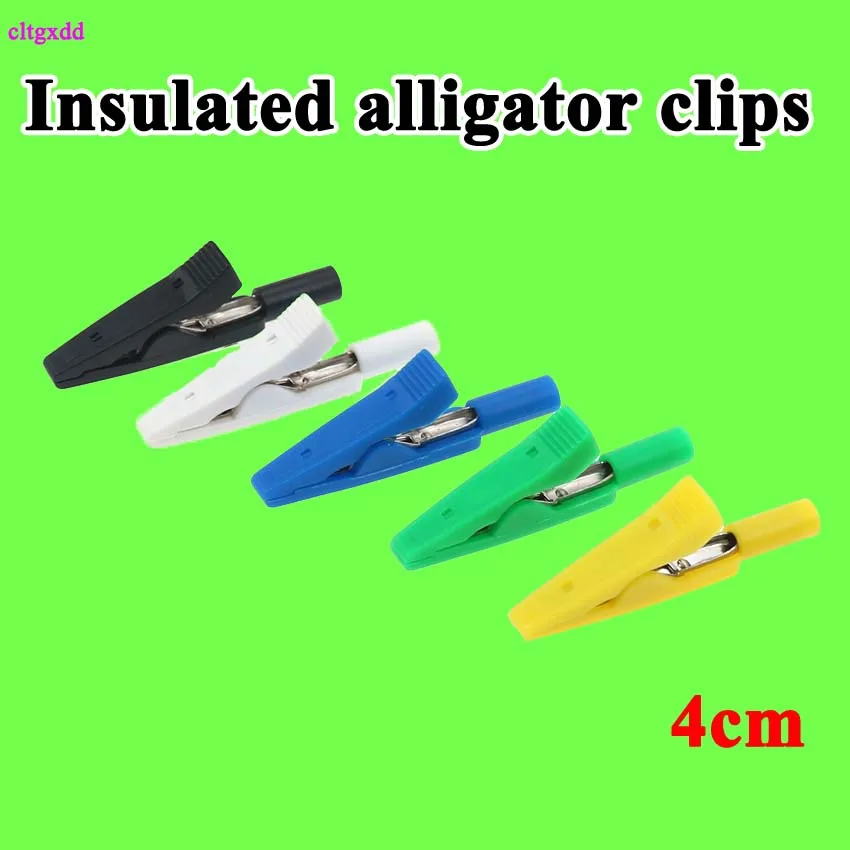cltgxdd Insulated Alligator Clip 2mm Banana Female Adapter Meter Test Probe Black Red Yellow green 4cm
cltgxdd Insulated Alligator Clip 2mm Banana Female Adapter Meter Test Probe Black Red Yellow green 4cm