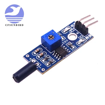 100pcs Vibration Sensor Module Vibration Switch Alarm Module for arduino Diy Kit 3.3V-5V SW-18015P
100pcs Vibration Sensor Module Vibration Switch Alarm Module for arduino Diy Kit 3.3V-5V SW-18015P