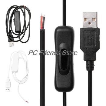 5V USB 2.0 Male Jack 2Pin 2 Wire Power Charge Cable Cord DIY 1m Wire With Switch-PC Friend
5V USB 2.0 Male Jack 2Pin 2 Wire Power Charge Cable Cord DIY 1m Wire With Switch-PC Friend