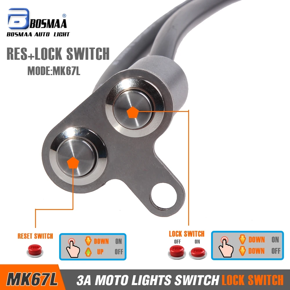 11 MK67L LOCK switch MOTORCYCLE LIGHT SWITCH