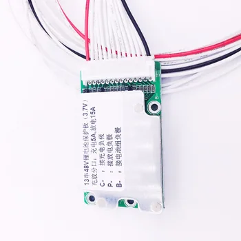 E-bike battery 13S 48V Li-ion Lithium Cell 15A 18650 Battery Protection BMS PCB Board Balance
E-bike battery 13S 48V Li-ion Lithium Cell 15A 18650 Battery Protection BMS PCB Board Balance