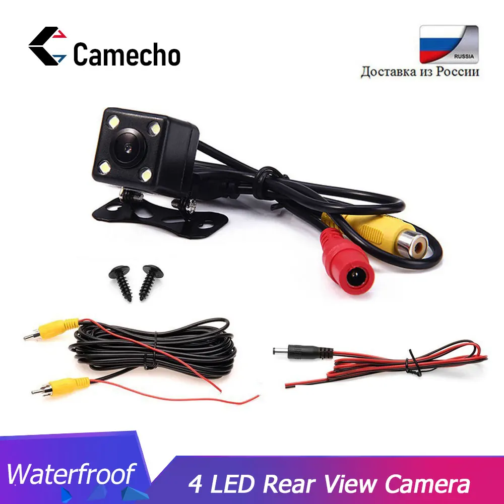 Camecho Universal 4 LED Night Vision Car Rear View Camera Backup Parking Reverse Camera Waterproof 170 Wide Angle HD Color Image
Camecho Universal 4 LED Night Vision Car Rear View Camera Backup Parking Reverse Camera Waterproof 170 Wide Angle HD Color Image