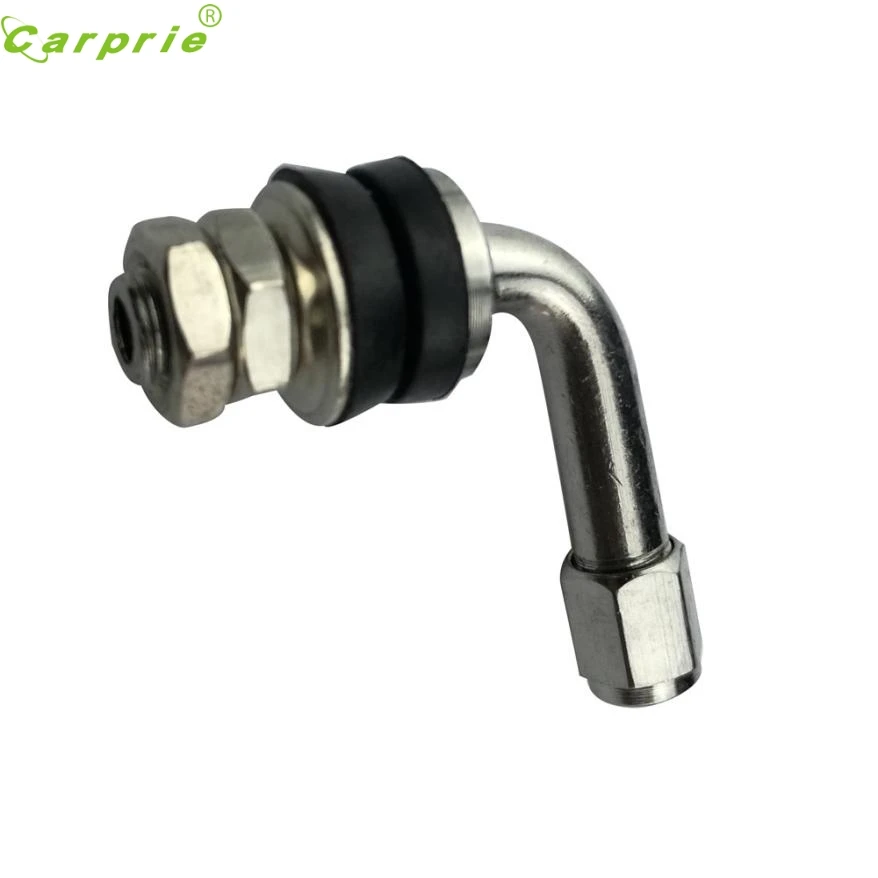 4 PCs 90 Degree Angle Metal/Chrome Tire Valve Stems High Pressure CARPRIE Aluminum New Creative Design
4 PCs 90 Degree Angle Metal/Chrome Tire Valve Stems High Pressure CARPRIE Aluminum New Creative Design