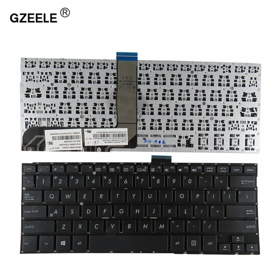 GZEELE NEW Laptop keyboard for ASUS TP300LA TP300LG TP300UA TP300IJ P302LJ Q302LG TP300 TP300L TP300LD Q302 Q302LA Q304 Q304UA
GZEELE NEW Laptop keyboard for ASUS TP300LA TP300LG TP300UA TP300IJ P302LJ Q302LG TP300 TP300L TP300LD Q302 Q302LA Q304 Q304UA