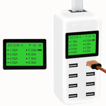 USB Multichargers , 8 Port USB Charger Adapter , Multiport USB Charger Port with QI Wired Pad and Smart IC Technology
USB Multichargers , 8 Port USB Charger Adapter , Multiport USB Charger Port with QI Wired Pad and Smart IC Technology