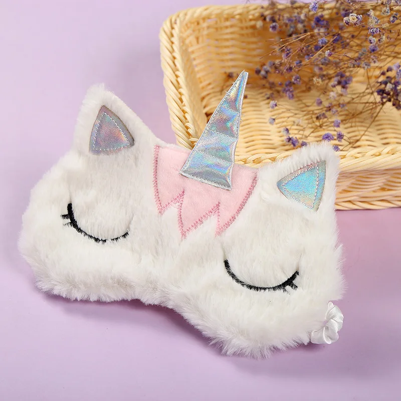 New Unicorn Eye Mask Cartoon Plush Pink Cats Animals Party Mask For Girls Gifts Travel Relax Blindfold Sleeping Shading Eyeshade
New Unicorn Eye Mask Cartoon Plush Pink Cats Animals Party Mask For Girls Gifts Travel Relax Blindfold Sleeping Shading Eyeshade