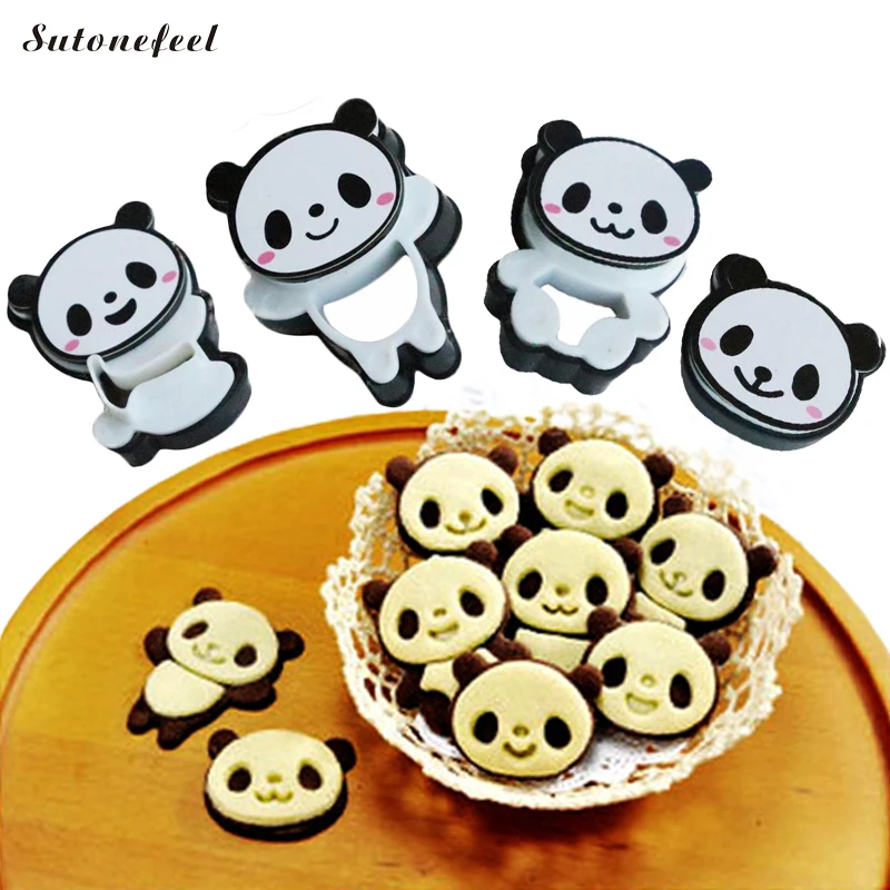 SutoneFeel 3D Panda Biscuit Mold 4 Piece Candy Cutter DIY Biscuit Moulds Cake Bakeware Baking Tool
SutoneFeel 3D Panda Biscuit Mold 4 Piece Candy Cutter DIY Biscuit Moulds Cake Bakeware Baking Tool