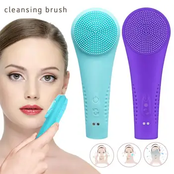 Waterproof Magnetic Silicone Rechargeable Facial Cleansing Brush Electric Sonic Face Scrubber Massager Face Cleaning Brush
Waterproof Magnetic Silicone Rechargeable Facial Cleansing Brush Electric Sonic Face Scrubber Massager Face Cleaning Brush