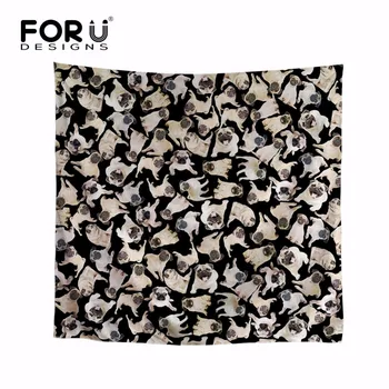 FORUDESIGNS 3D Pug Dog Puzzle Design Women Scarves Fashion Square Head Scarf 90x90cm Hijab Foulard Luxury Brand Scarfs Female
FORUDESIGNS 3D Pug Dog Puzzle Design Women Scarves Fashion Square Head Scarf 90x90cm Hijab Foulard Luxury Brand Scarfs Female