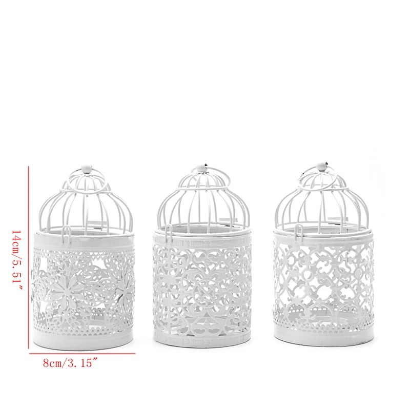 A/B/C/D/E/F Hollow Holder Candlestick Tealight Hanging Lantern Bird Cage Vintage Wrought New
A/B/C/D/E/F Hollow Holder Candlestick Tealight Hanging Lantern Bird Cage Vintage Wrought New