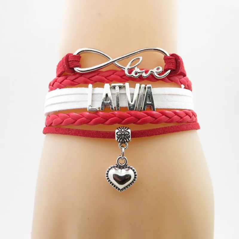 fashion love latvia Bracelet heart Charm bracelet latvia country flag bracelets & bangles for Woman and man bracelets
fashion love latvia Bracelet heart Charm bracelet latvia country flag bracelets & bangles for Woman and man bracelets