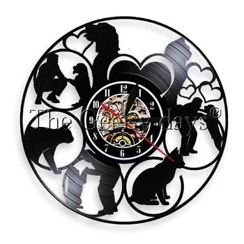 1Piece Cat And Dog House Pet LED Wall Lamp Family Pet Vinyl Record Wall Clock Animal Silhouette Dog Art Kid Room Decor
1Piece Cat And Dog House Pet LED Wall Lamp Family Pet Vinyl Record Wall Clock Animal Silhouette Dog Art Kid Room Decor