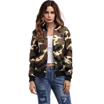 Full Sleeve Camouflage Jacket Streetwear Bodycon Slim Short Jackets Female Fashionable Autumn Winter Coat Women
Full Sleeve Camouflage Jacket Streetwear Bodycon Slim Short Jackets Female Fashionable Autumn Winter Coat Women