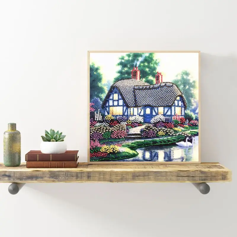 Beautiful House 5D Special Shaped Diamond Painting Embroidery Needlework Rhinestone Crystal Cross Craft Stitch Kit DIY
Beautiful House 5D Special Shaped Diamond Painting Embroidery Needlework Rhinestone Crystal Cross Craft Stitch Kit DIY