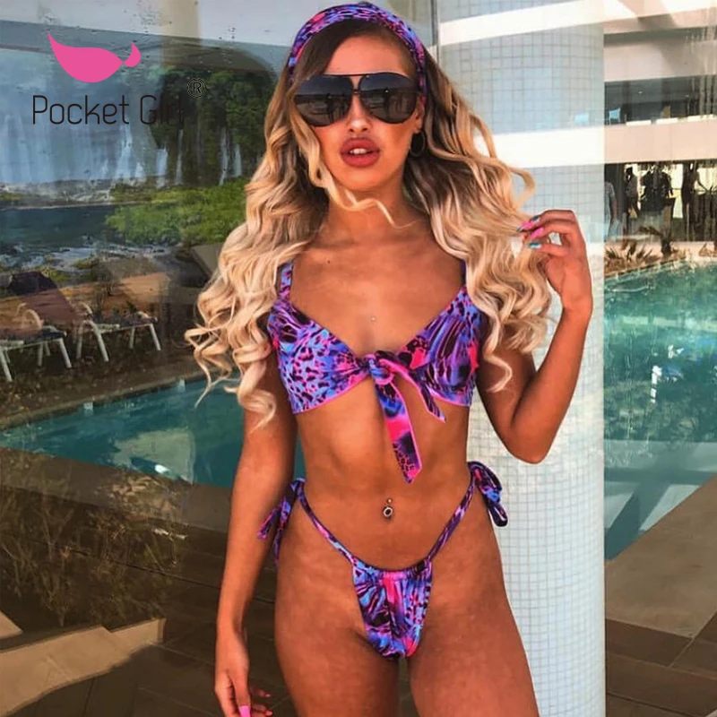 2019 New 3 Piece Swimsuit Women Bikinis Sexy Push Up Swimwear Micro Bikini Set Bandage Bathing Suit Monokini Print Swimming Suit
2019 New 3 Piece Swimsuit Women Bikinis Sexy Push Up Swimwear Micro Bikini Set Bandage Bathing Suit Monokini Print Swimming Suit