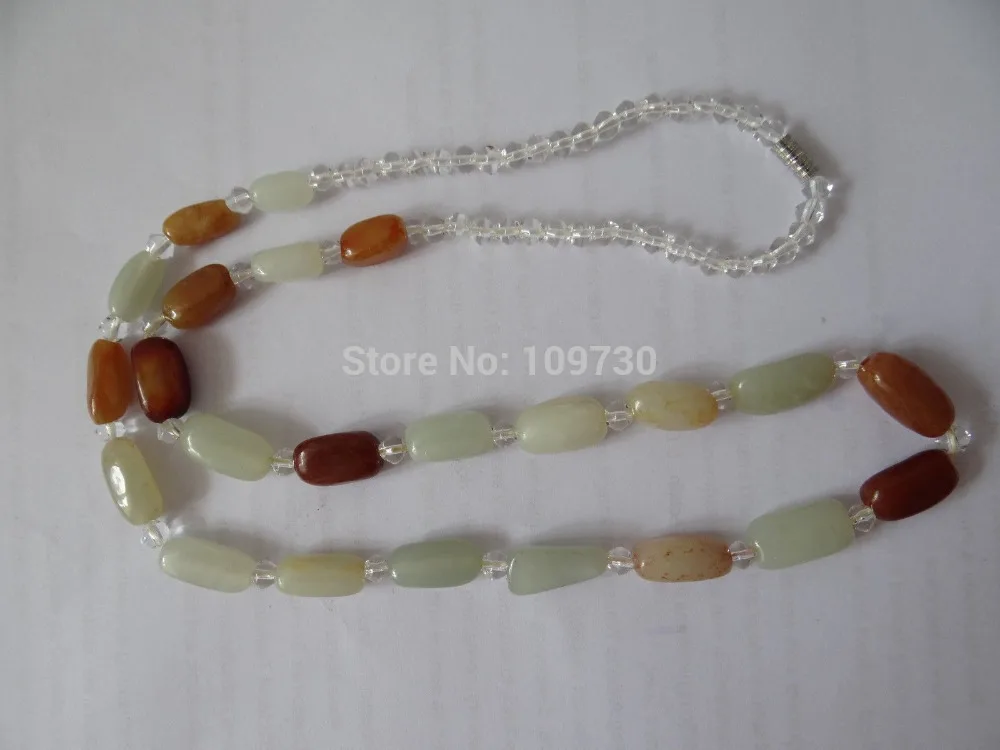 Jewelr 003199 Chinese Nature Hetian Nephrite Jade Red Skin Pearls Women's Necklace Pendants
Jewelr 003199 Chinese Nature Hetian Nephrite Jade Red Skin Pearls Women's Necklace Pendants