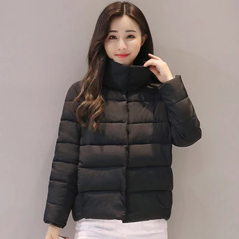 2018 New Casual Winter Jacket Women Stand Collar Cotton Padded Autumn Basic Jackets Womens Short Coat Camperas Mujer
2018 New Casual Winter Jacket Women Stand Collar Cotton Padded Autumn Basic Jackets Womens Short Coat Camperas Mujer