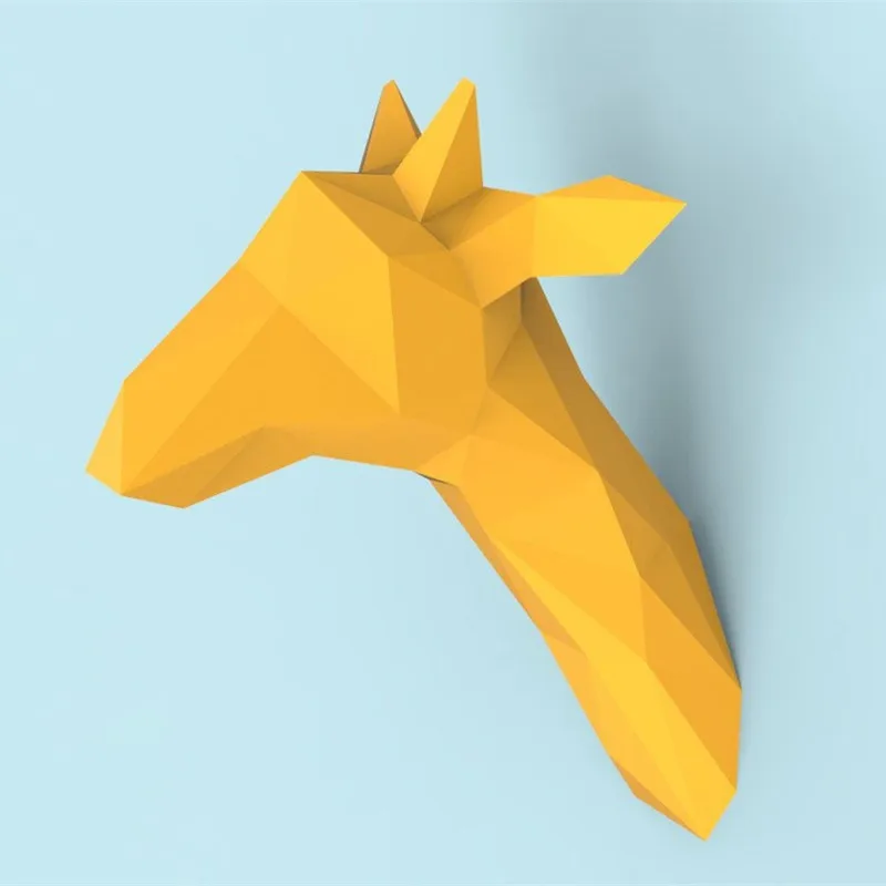 3D Paper Model Giraffe Head Papercraft Home Decor Wall Decoration Puzzles Educational DIY Kids Toys Birthday Gift 886
3D Paper Model Giraffe Head Papercraft Home Decor Wall Decoration Puzzles Educational DIY Kids Toys Birthday Gift 886