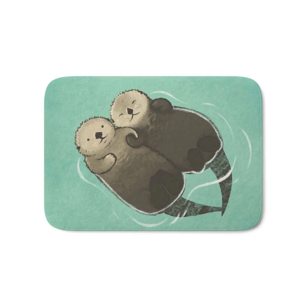 Significant Otters - Otters Holding Hands Bath Mat Water Absorption Carpets Living Room Dust Proof Mats Home Decor
Significant Otters - Otters Holding Hands Bath Mat Water Absorption Carpets Living Room Dust Proof Mats Home Decor
