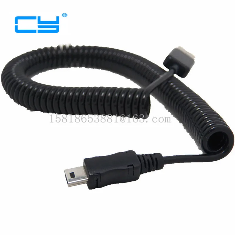 3M Spring Coiled USB 2.0 Male to Mini USB Data Sync Charger Cable For MP3 GPS Camera Extrnal Hard Drives
3M Spring Coiled USB 2.0 Male to Mini USB Data Sync Charger Cable For MP3 GPS Camera Extrnal Hard Drives