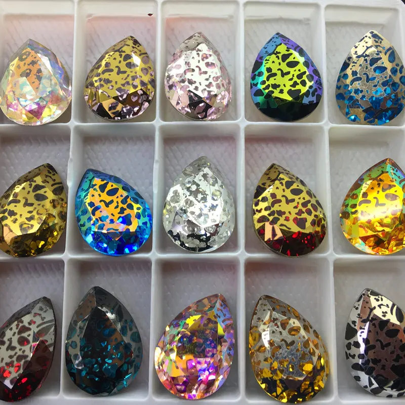 New Mix Colors Crystal Patina 13X18mm 10x14mm Teardrop Crystal Fancy Stone K9 Glass Droplet Beads Quality Jewelry Making
New Mix Colors Crystal Patina 13X18mm 10x14mm Teardrop Crystal Fancy Stone K9 Glass Droplet Beads Quality Jewelry Making