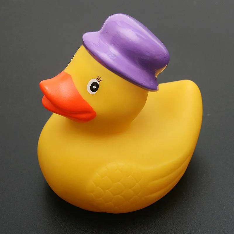 Rhubarb duck in the hat children take a bath in the water to kneadVery good quality yellow duck baby toys
Rhubarb duck in the hat children take a bath in the water to kneadVery good quality yellow duck baby toys