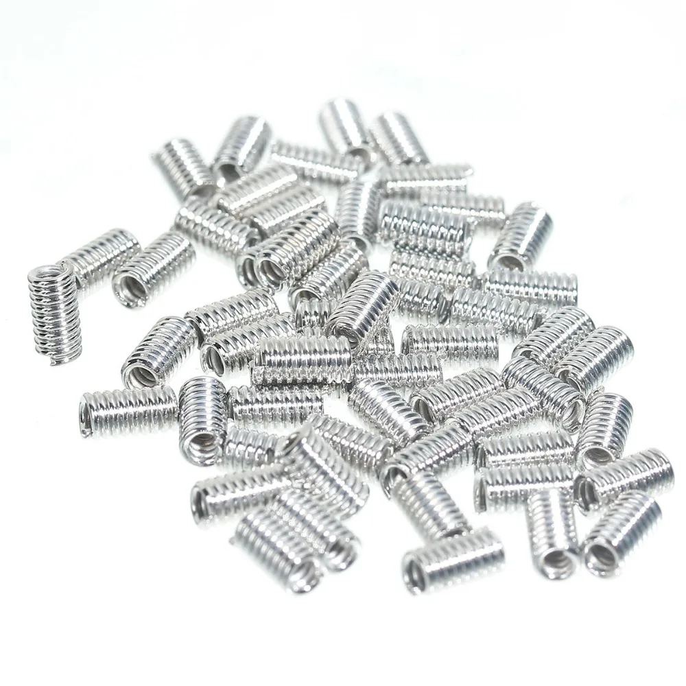 DoreenBeads Iron Based Alloy Cord Coil Spring End Crimp Fasteners For Jewelry Necklace Bracelet Cylinder Silver Tone, 300 PCs
DoreenBeads Iron Based Alloy Cord Coil Spring End Crimp Fasteners For Jewelry Necklace Bracelet Cylinder Silver Tone, 300 PCs