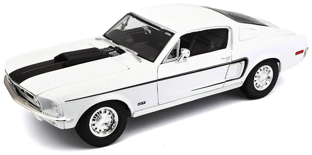 Maisto 1:18 1968 Ford Mustang GT COBRA JET Diecast Model Racing Car Toy NEW IN BOX
Maisto 1:18 1968 Ford Mustang GT COBRA JET Diecast Model Racing Car Toy NEW IN BOX