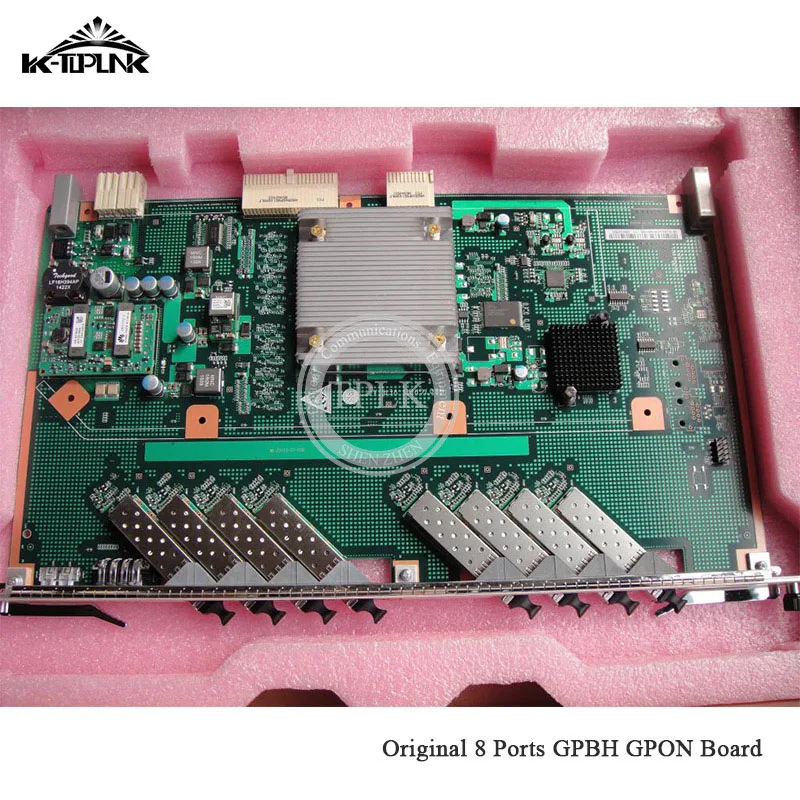 New Hua wei 8 Ports GPBH B+ service board with 8pcs B+ SFP modules use for Huawei MA5680T MA5683T MA5800T MA5608T OLT GPON board
New Hua wei 8 Ports GPBH B+ service board with 8pcs B+ SFP modules use for Huawei MA5680T MA5683T MA5800T MA5608T OLT GPON board