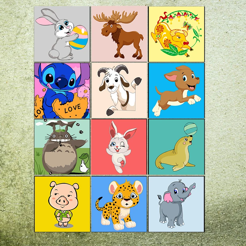 Wholesale Small DIY Oil Painting By Numbers Flower Cartoon Kid Girl Boy Gifts Acrylic Animal Canvas Coloring Hand Painted Decor
Wholesale Small DIY Oil Painting By Numbers Flower Cartoon Kid Girl Boy Gifts Acrylic Animal Canvas Coloring Hand Painted Decor