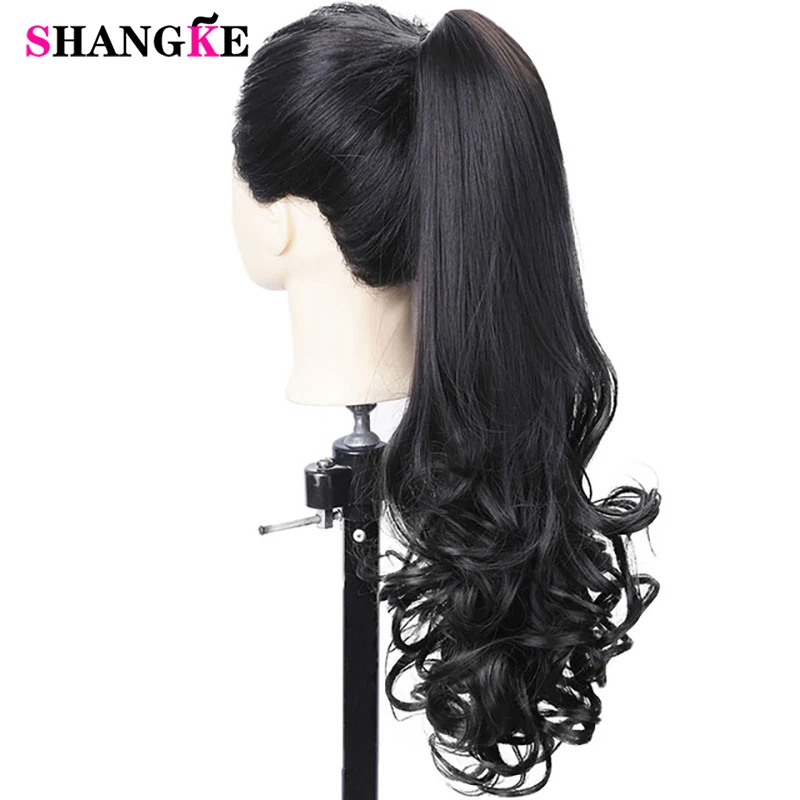 24" 180g Women Synthetic Claw on Ponytail Clip In Pony Tail Hair Extension Curly Style Hairpiece Ponytail Hair Extension SHANGKE
24" 180g Women Synthetic Claw on Ponytail Clip In Pony Tail Hair Extension Curly Style Hairpiece Ponytail Hair Extension SHANGKE