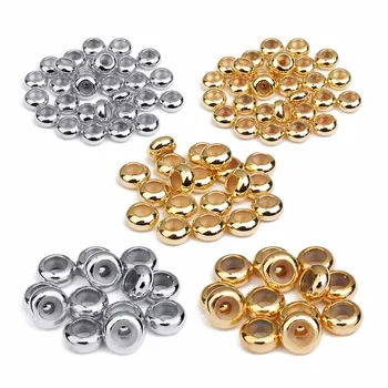 20pcs/lot 1/2/3mm Hole Size Copper With Silicone Inside Spacer Beads For Making Bracelet Necklace Jewelry Accessories
20pcs/lot 1/2/3mm Hole Size Copper With Silicone Inside Spacer Beads For Making Bracelet Necklace Jewelry Accessories