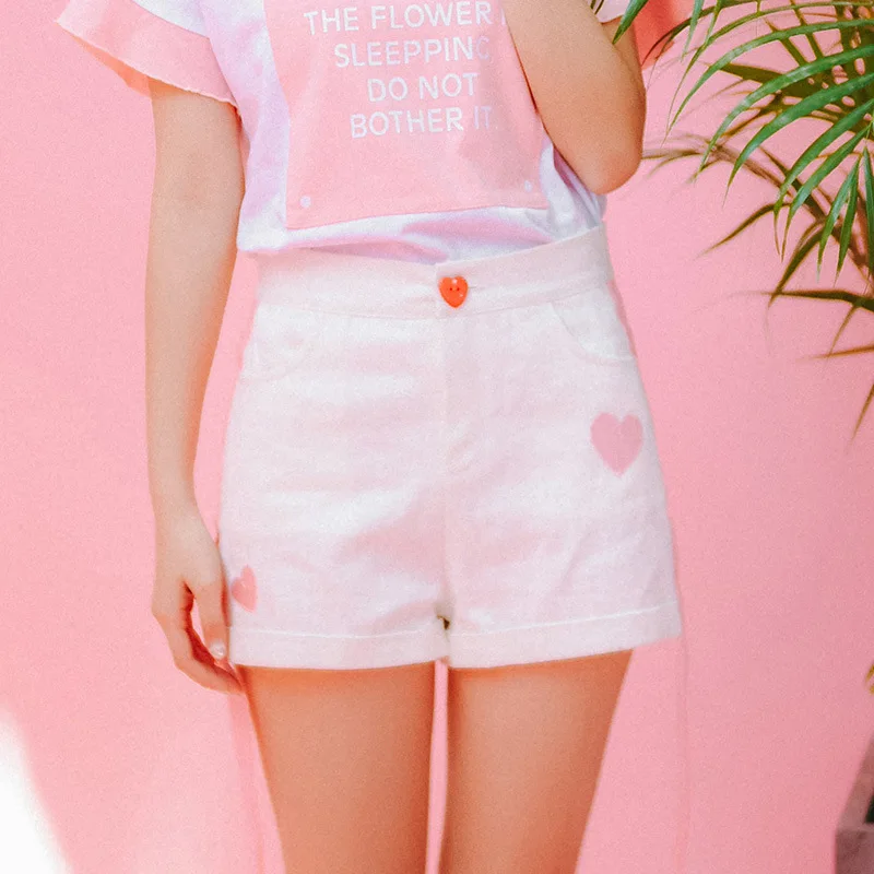 2018 New Shorts Summer Candy Simple Collocation High Waist Womens's Shorts Loose Fashion Design Plus Size SML
2018 New Shorts Summer Candy Simple Collocation High Waist Womens's Shorts Loose Fashion Design Plus Size SML