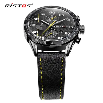 RISTOS Luxury Brand Casual Genuine Leather Top Quality Watch Reloj Masculino Watch Date Calendar Waterproof Army Sports Watches
RISTOS Luxury Brand Casual Genuine Leather Top Quality Watch Reloj Masculino Watch Date Calendar Waterproof Army Sports Watches