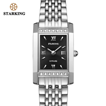 Starking Fashion Women Dress Watch Top Brand Luxury Ladies Quartz Watches With Rhinestones Relogio Feminino Retangular Clock
Starking Fashion Women Dress Watch Top Brand Luxury Ladies Quartz Watches With Rhinestones Relogio Feminino Retangular Clock